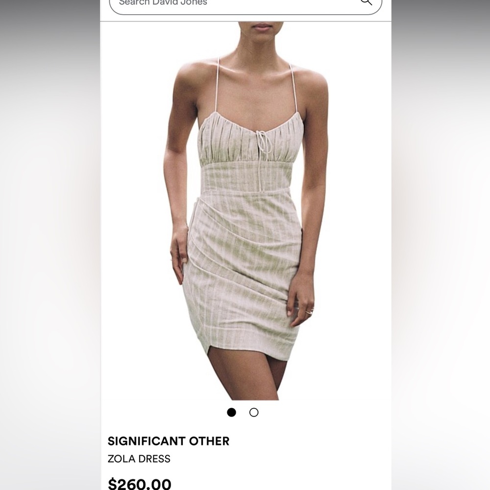 Significant Other Zola Dress Linen-Blend